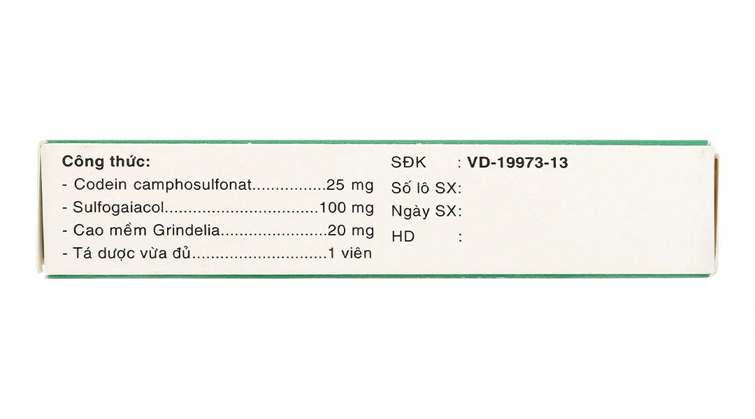 Neo-Corclion F trị ho khan, ho do kích ứng (2 vỉ x 10 viên) - 2