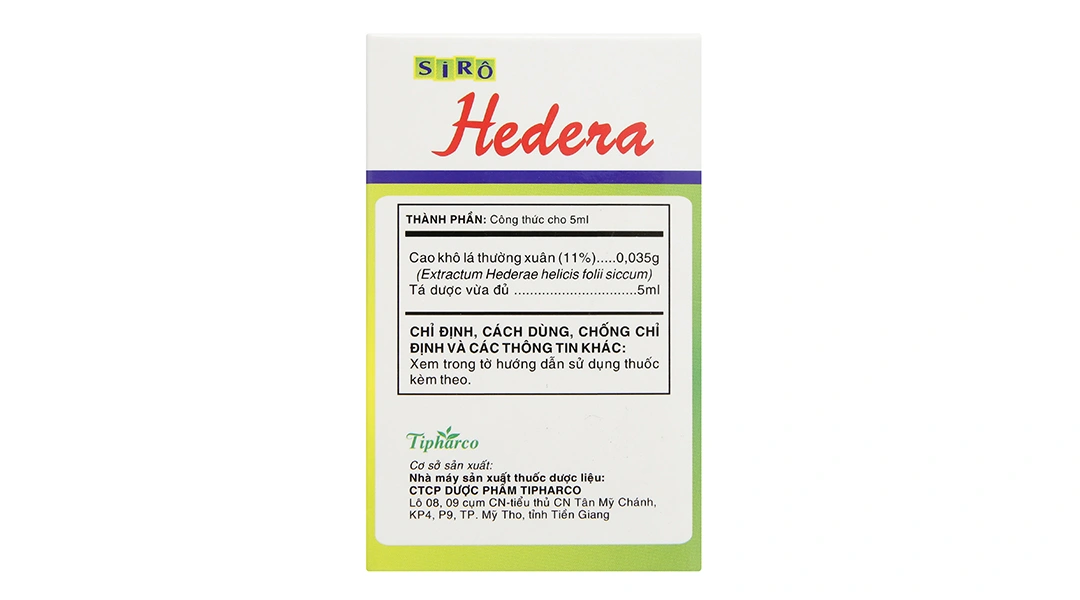 Sirô Hedera trị triệu chứng viêm phế quản, viêm đường hô hấp kèm ho (30 gói x 5ml) - 3