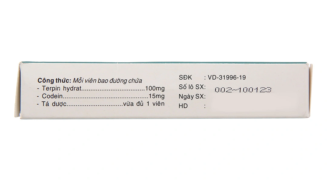 Neotercod trị triệu chứng ho khan, ho do kích ứng (2 vỉ x 10 viên) - 3