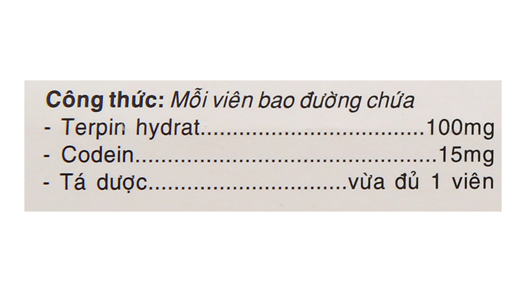 Neotercod trị triệu chứng ho khan, ho do kích ứng (2 vỉ x 10 viên) - 5