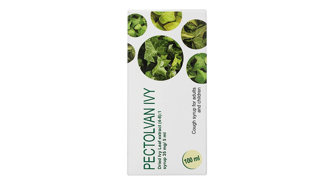 Sirô Pectolvan Ivy trị triệu chứng viêm phế quản, viêm đường hô hấp kèm ho chai 100ml - 1