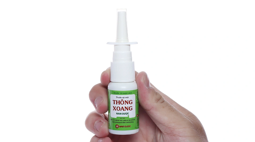Thuốc xịt mũi Thông Xoang Nam Dược trị viêm mũi, viêm xoang chai 15ml - 4