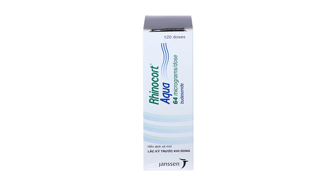 Hỗn dịch xịt mũi Rhinocort Aqua 64mcg/liều trị viêm mũi dị ứng bình 120 liều xịt - 4