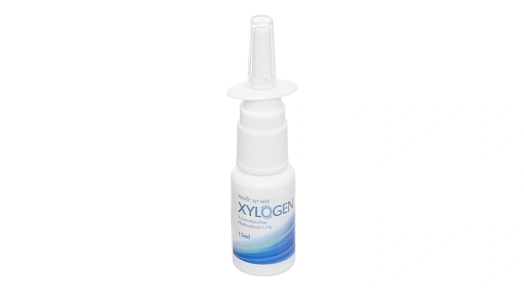 Xịt mũi Xylogen 0.1% trị nghẹt mũi, sổ mũi chai 15ml - 6
