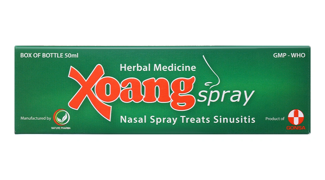 Thuốc xịt mũi Xoangspray trị viêm xoang, viêm mũi dị ứng chai 50ml - 1