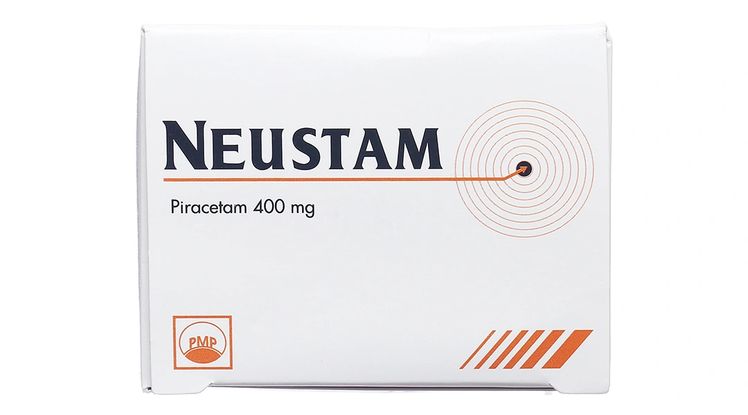 Neustam 400mg trị chóng mặt, giật rung cơ (10 vỉ x 10 viên) - 4