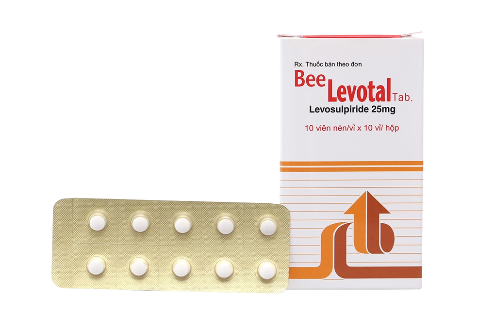 Bee Levotal Tab. 25mg trị rối loạn tâm thần (10 vỉ x 10 viên) - 