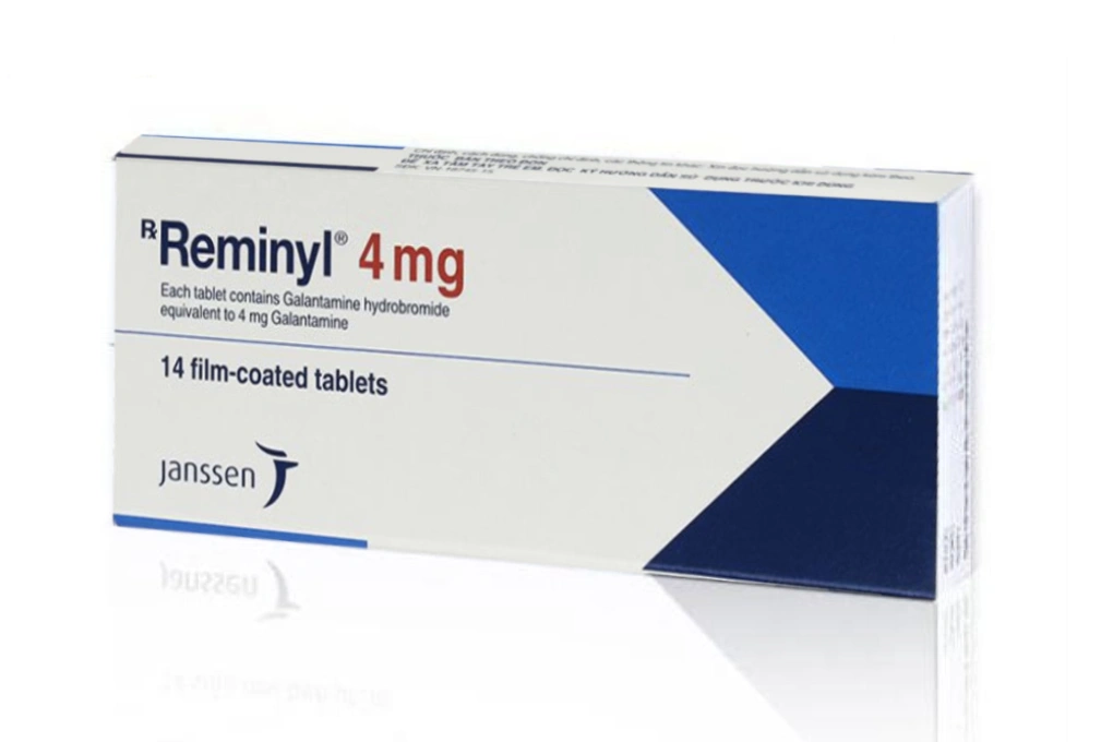 Reminyl 4mg trị sa sút trí tuệ (1 vỉ x 14 viên) - 