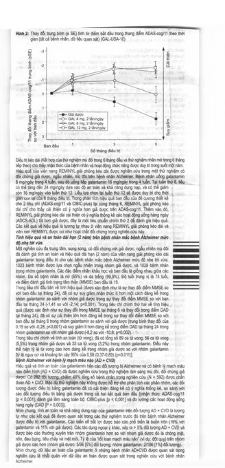 Reminyl 4mg trị sa sút trí tuệ (1 vỉ x 14 viên) - 7