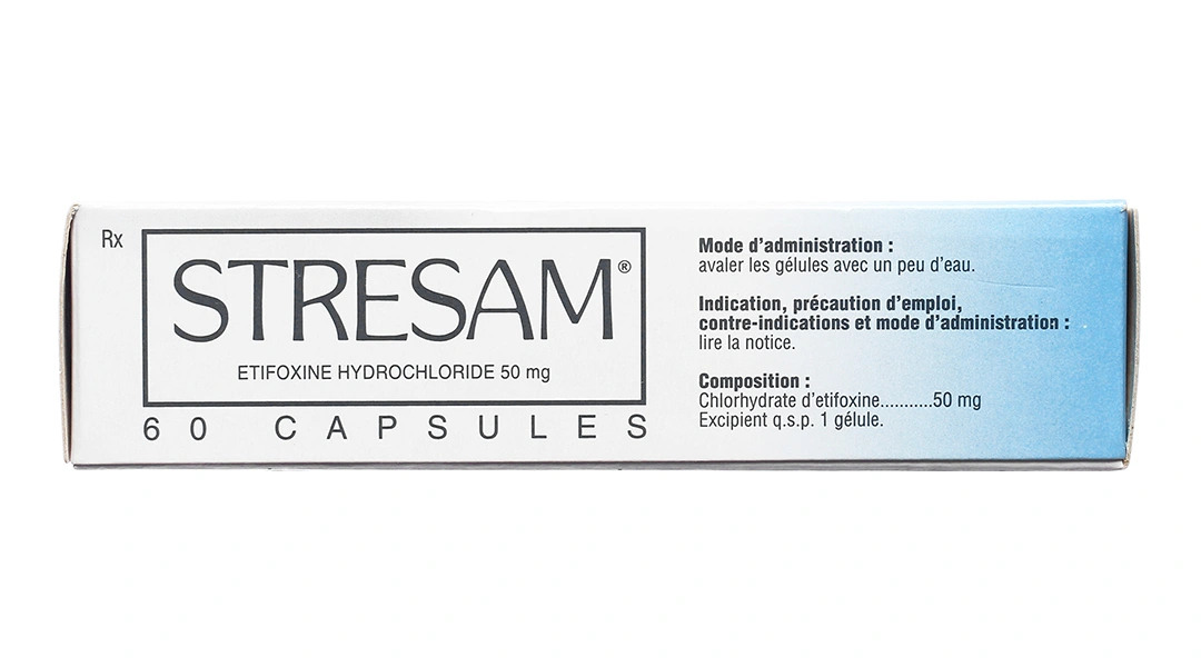 Stresam 50mg trị rối loạn lo âu (3 vỉ x 20 viên) - 2
