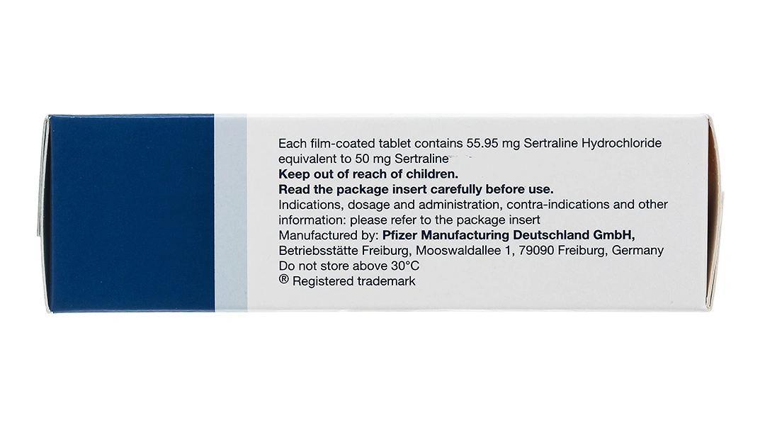 Zoloft 50mg trị trầm cảm, rối loạn lo âu (3 vỉ x 10 viên) - 6