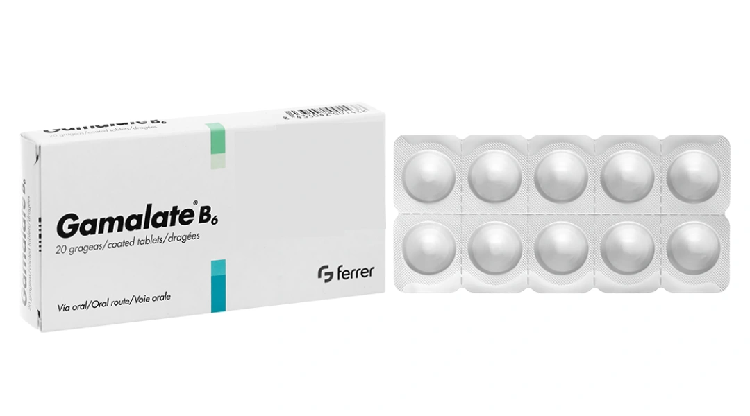 Gamalate B6 hỗ trợ trị suy nhược thần kinh (2 vỉ x 10 viên) - 