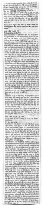 Reminyl 8mg trị sa sút trí tuệ (4 vỉ x 7 viên) - 8