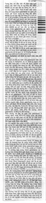Reminyl 8mg trị sa sút trí tuệ (4 vỉ x 7 viên) - 10