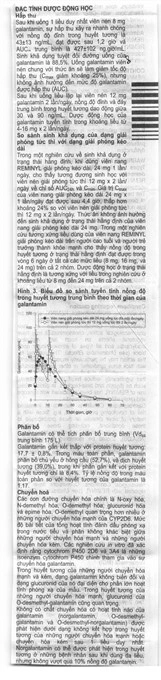 Reminyl 8mg trị sa sút trí tuệ (4 vỉ x 7 viên) - 11