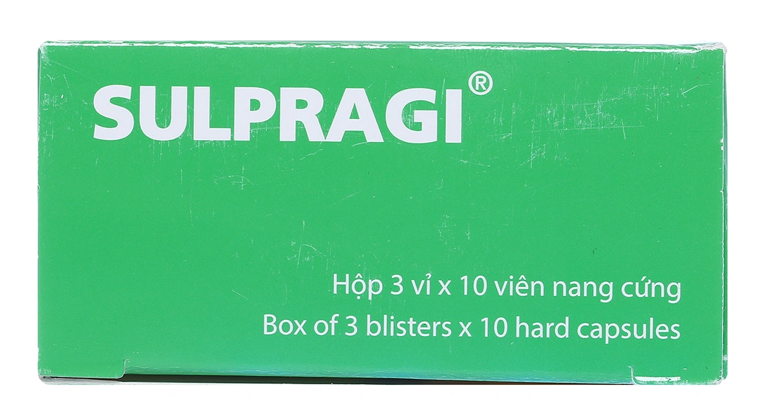 Sulpragi 50mg trị tâm thần phân liệt, rối loạn lo âu (3 vỉ x 10 viên) - 6