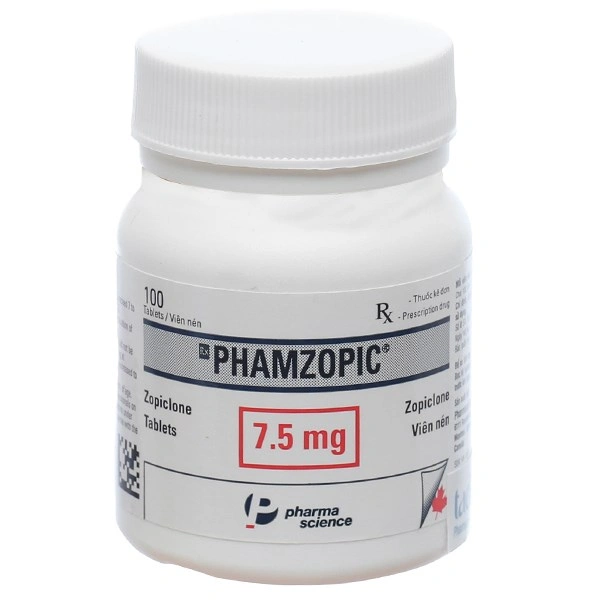 Phamzopic 7.5mg trị rối loạn giấc ngủ