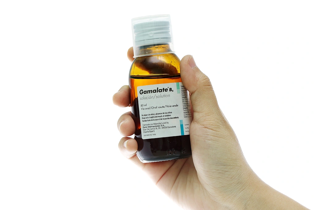Dung dịch uống Gamalate B6 trị suy nhược thần kinh chai 80ml - 4