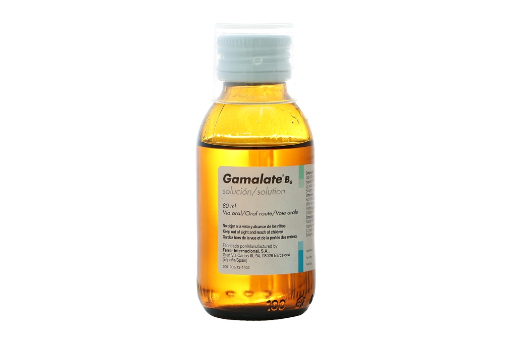 Dung dịch uống Gamalate B6 trị suy nhược thần kinh chai 80ml - 5