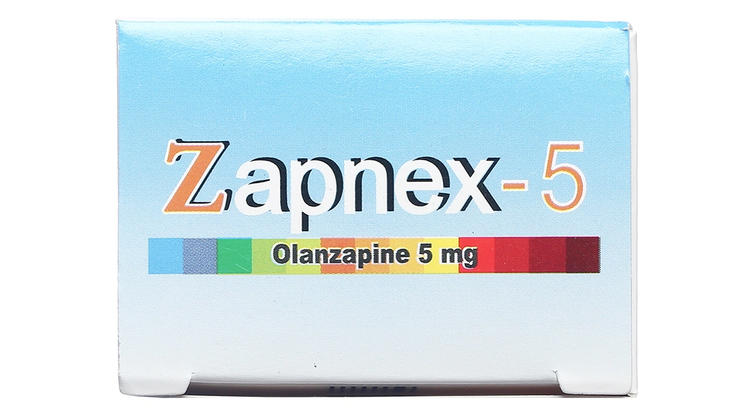 Zapnex-5 trị tâm thần phân liệt, rối loạn lưỡng cực (6 vỉ x 10 viên) - 4