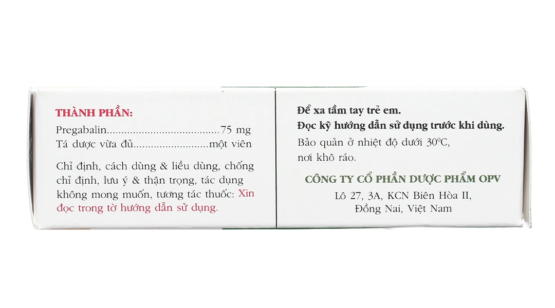 Trinopast 75 trị động kinh, đau dây thần kinh (2 vỉ x 7 viên) - 3