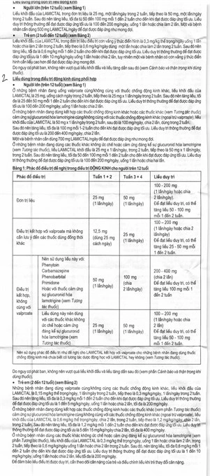 Lamictal 50mg trị động kinh, rối loạn lưỡng cực (3 vỉ x 10 viên) - 5