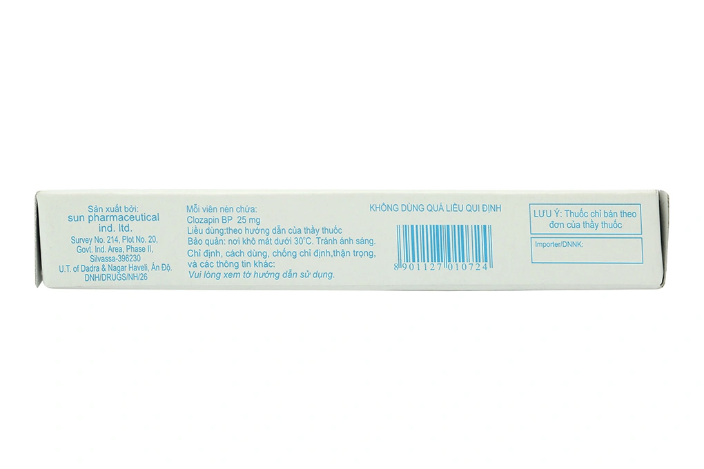 Sunsizopin 25 trị chứng tâm thần phân liệt (5 vỉ x 10 viên) - 2