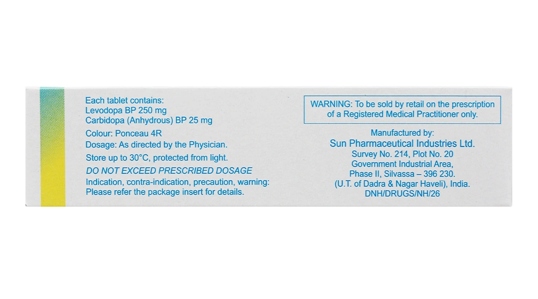 Syndopa 275 trị Parkinson (5 vỉ x 10 viên) - 2