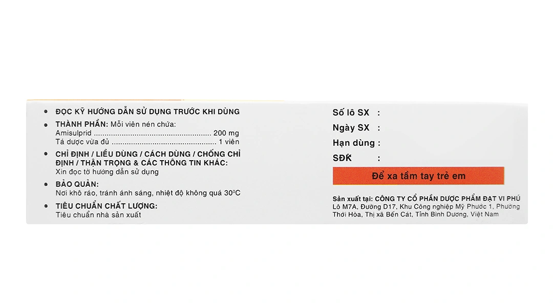 Gayax 200mg trị tâm thần phân liệt (4 vỉ x 7 viên) - 2