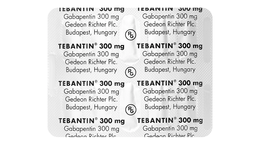 Tebantin 300mg trị động kinh, đau dây thần kinh ngoại biên (5 vỉ x 10 viên) - 3