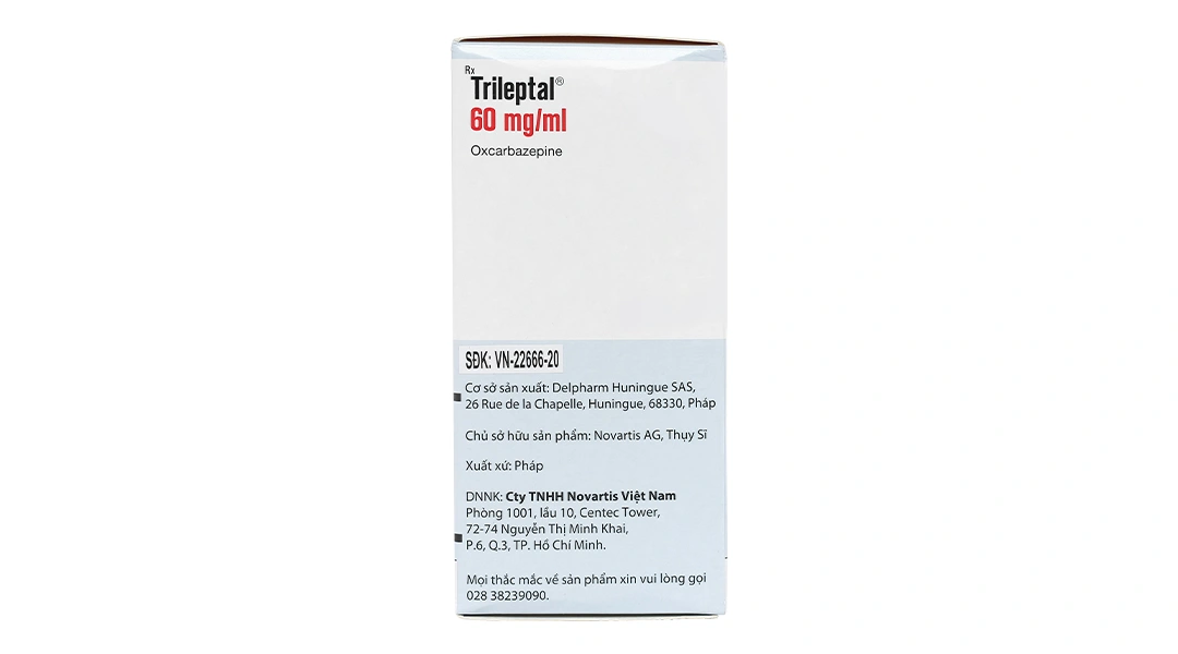 Hỗn dịch uống Trileptal 60mg/ml trị động kinh chai 100ml - 3