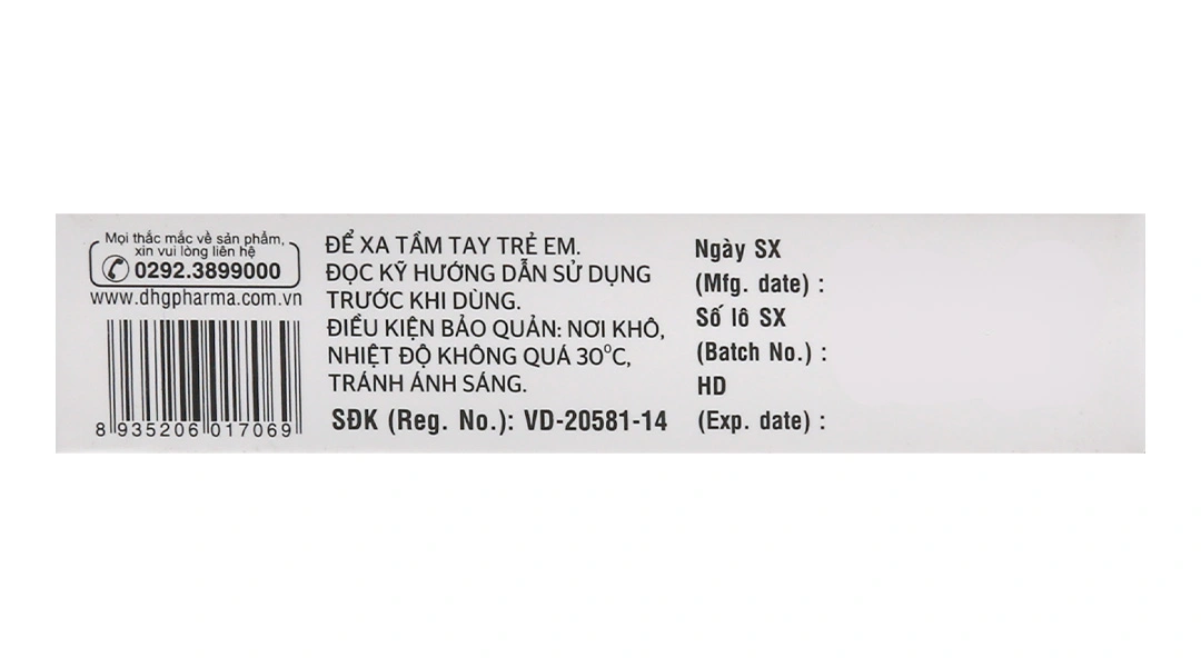 Neni 800 trị triệu chứng chóng mặt, nhức đầu, mê sảng nặng (3 vỉ x 10 viên) - 4