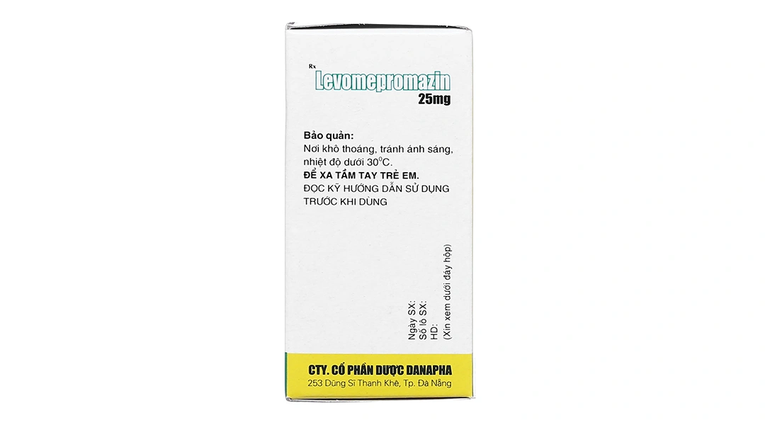 Levomepromazin Danapha 25mg trị tâm thần phân liệt lọ 100 viên - 9