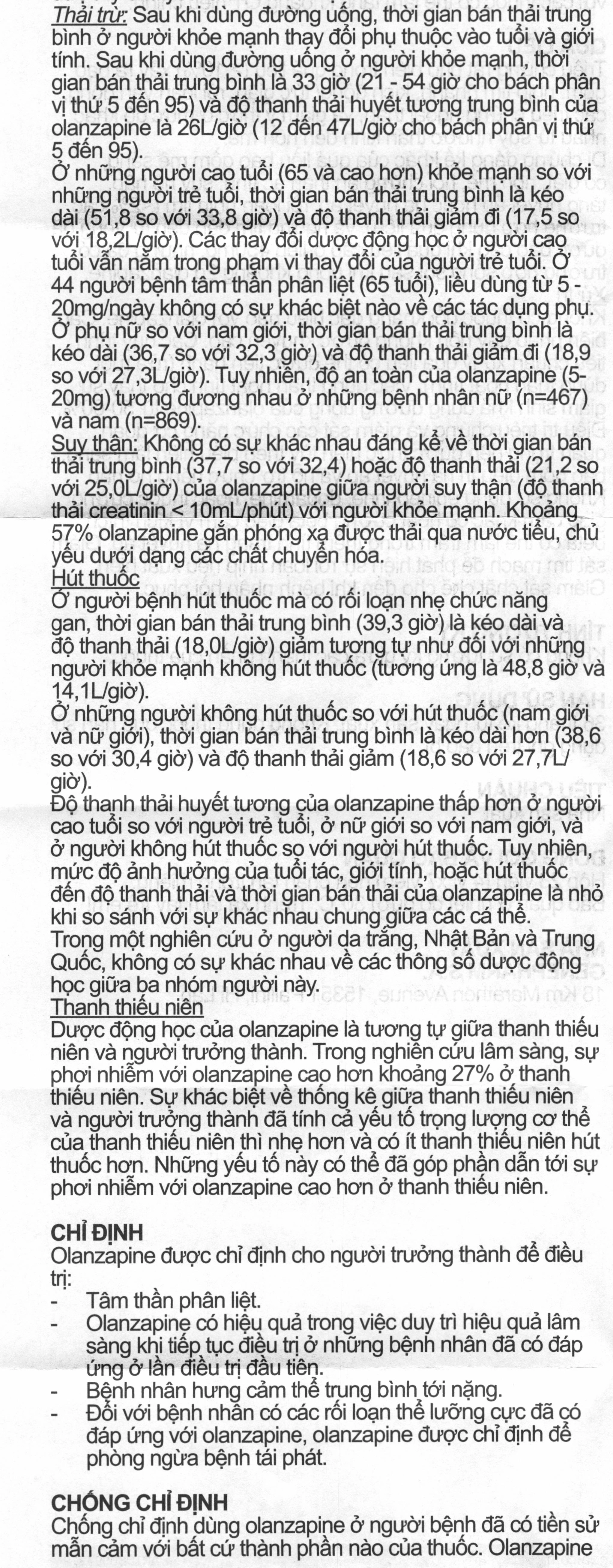 Nykob 5mg trị tâm thần phân liệt, rối loạn lưỡng cực (4 vỉ x 7 viên) - 5