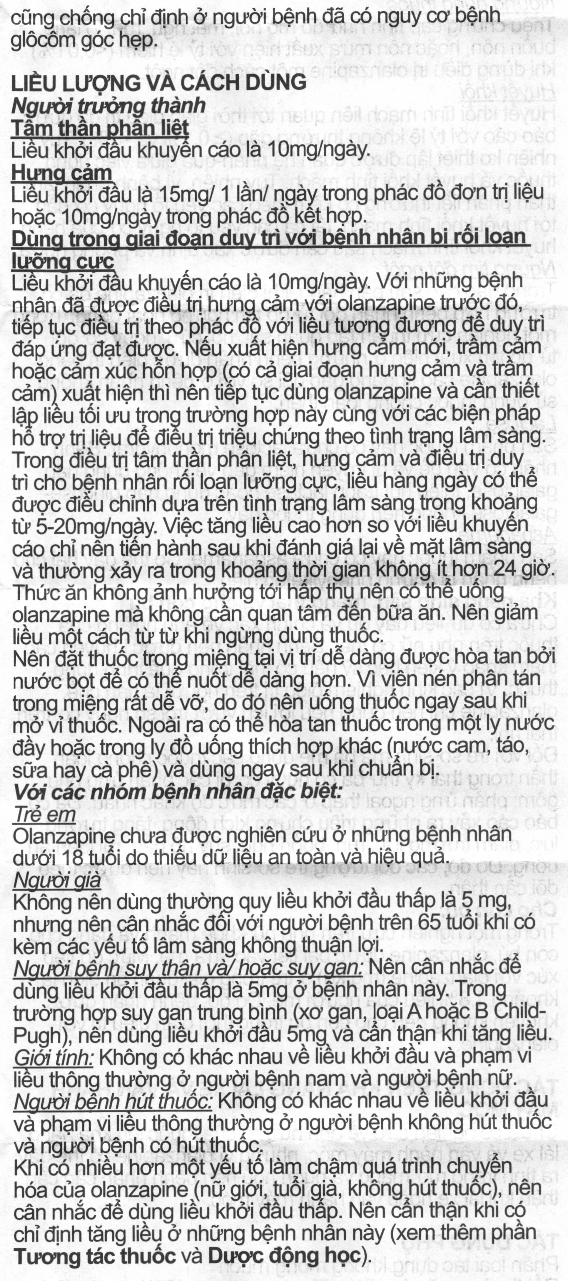 Nykob 5mg trị tâm thần phân liệt, rối loạn lưỡng cực (4 vỉ x 7 viên) - 6
