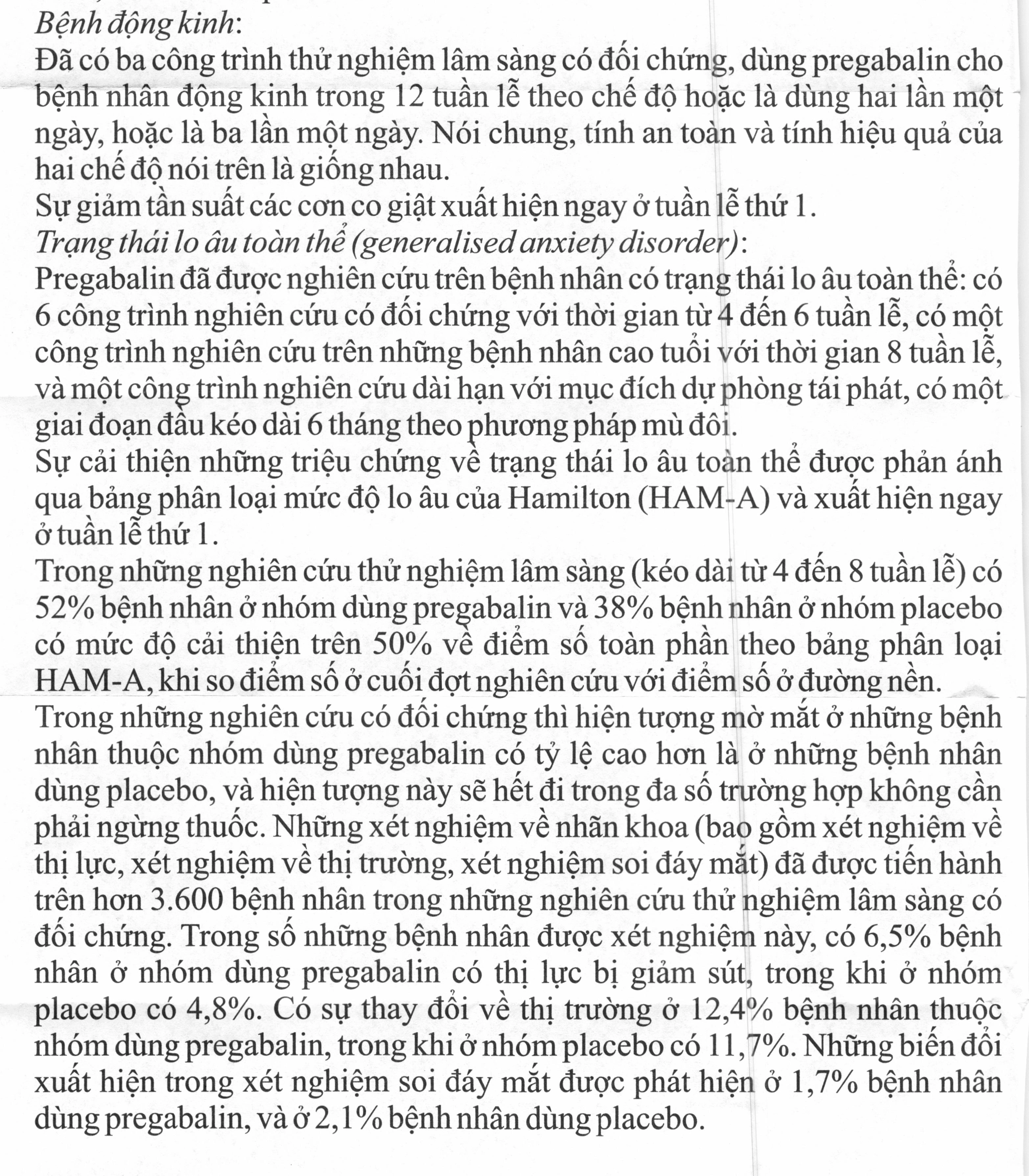 Prega 100 điều trị động kinh, đau dây thần kinh (3 vỉ x 10 viên) - 4