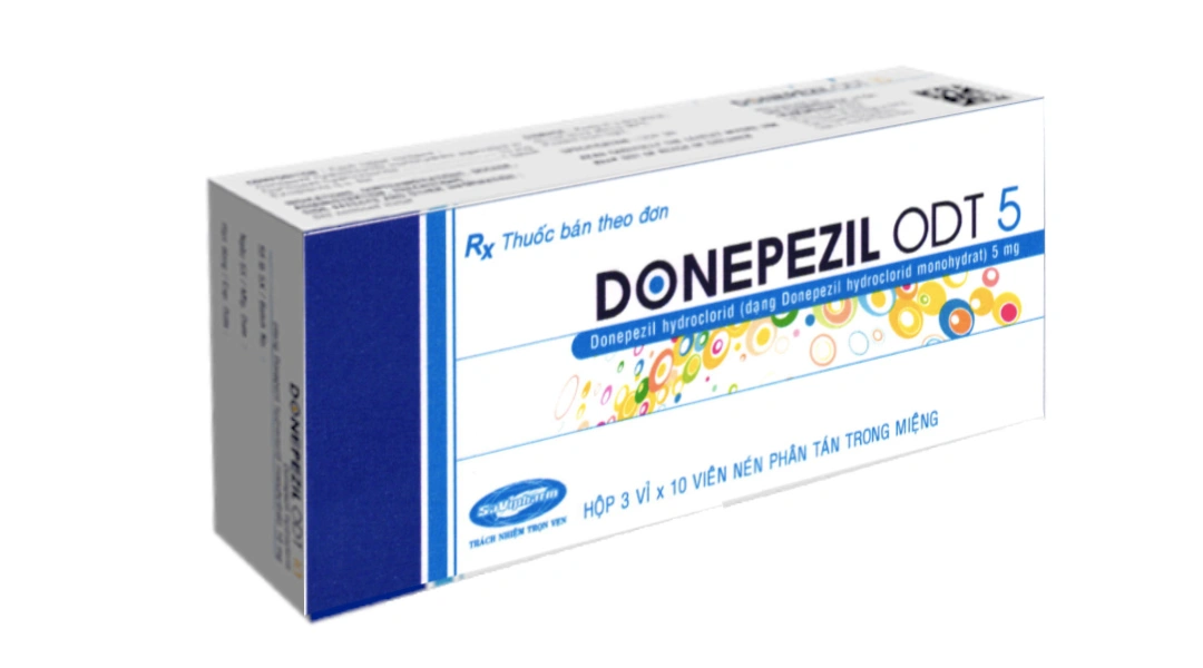 Donepezil ODT 5 SaVi trị sa sút trí tuệ (3 vỉ x 10 viên) - 