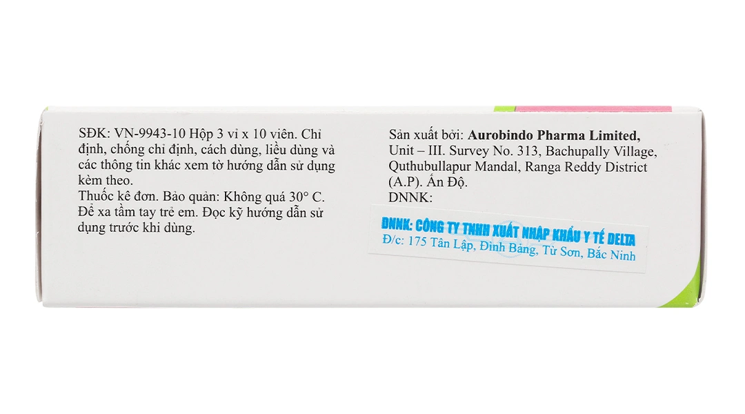 Xalexa 30 trị trầm cảm, rối loạn lo âu (3 vỉ x 10 viên) - 1
