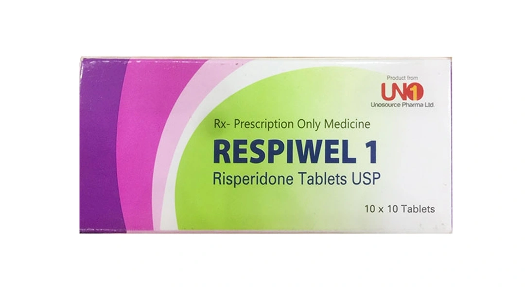Respiwel 1 trị tâm thần phân liệt (10 vỉ x 10 viên) - 
