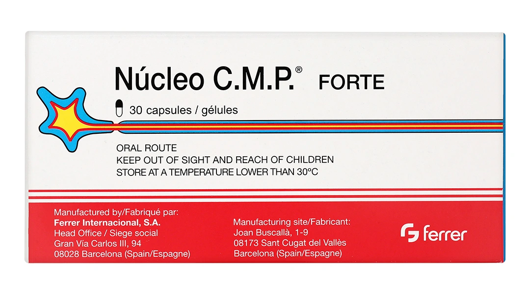 Núcleo C.M.P Forte trị các bệnh lý thần kinh ngoại biên (6 vỉ x 5 viên) - 1
