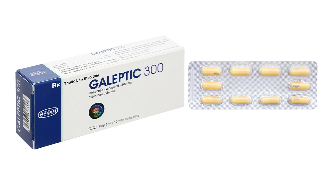 Galeptic 300 trị hỗ trợ trong động kinh cục bộ - 1