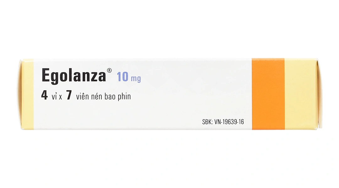Egolanza 10mg trị tâm thần phân liệt, rối loạn lưỡng cực (4 vỉ x 7 viên) - 3