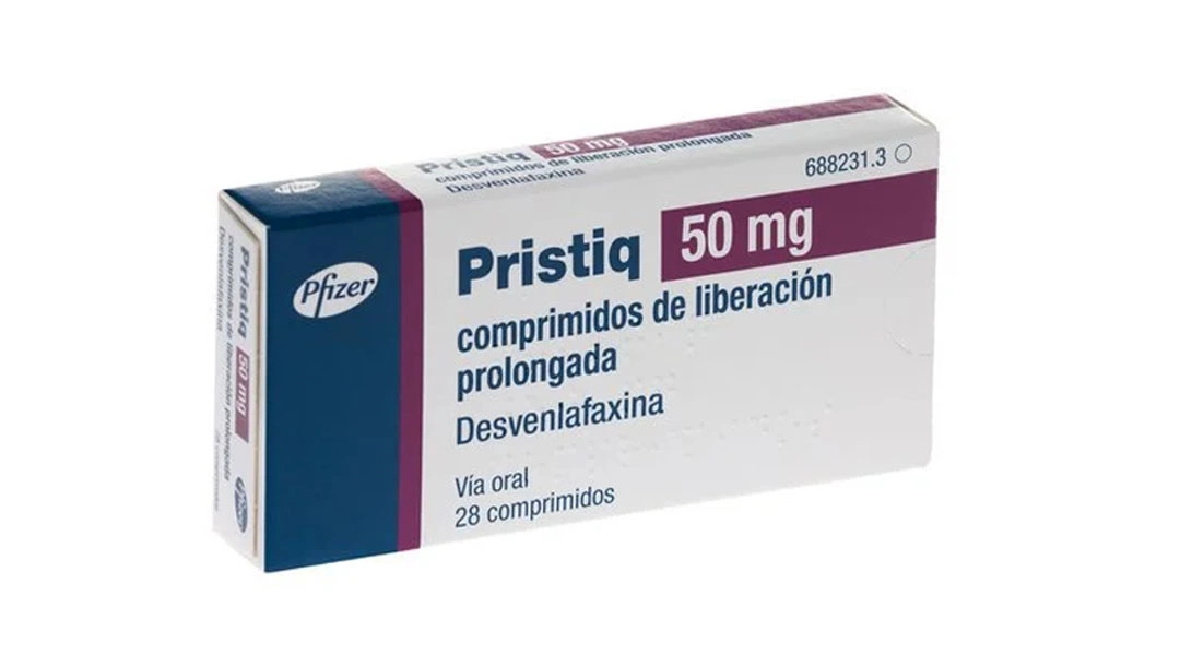 Pristiq 50mg trị rối loạn trầm cảm (2 vỉ x 14 viên) - 
