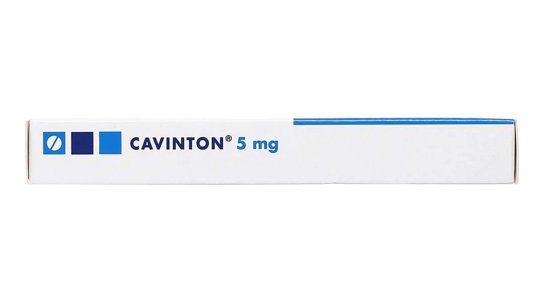 Cavinton 5mg giúp giảm các triệu chứng tâm thần (2 vỉ x 25 viên) - 2