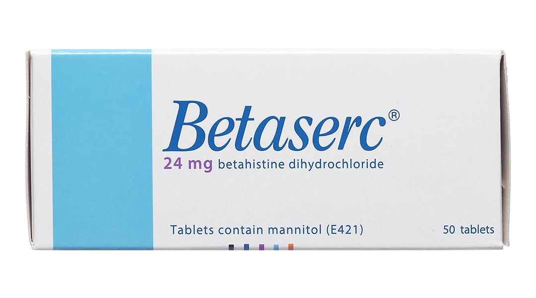 Betaserc 24mg trị ù tai, chóng mặt tiền đình (5 vỉ x 10 viên) - 1