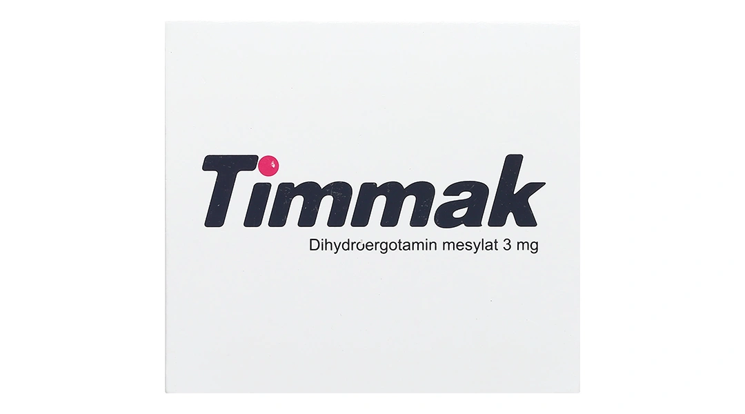 Timmak 3mg trị chóng mặt, đau nửa đầu (6 vỉ x 10 viên) - 4