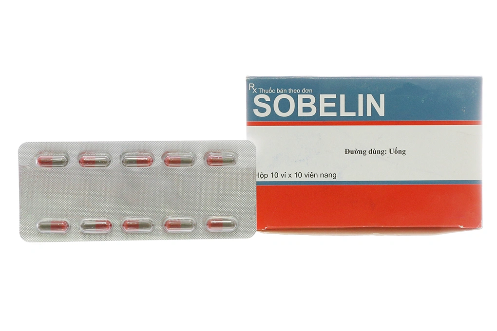 Sobelin 5mg trị rối loạn tuần hoàn não và ngoại biên (10 vỉ x 10 viên) - 