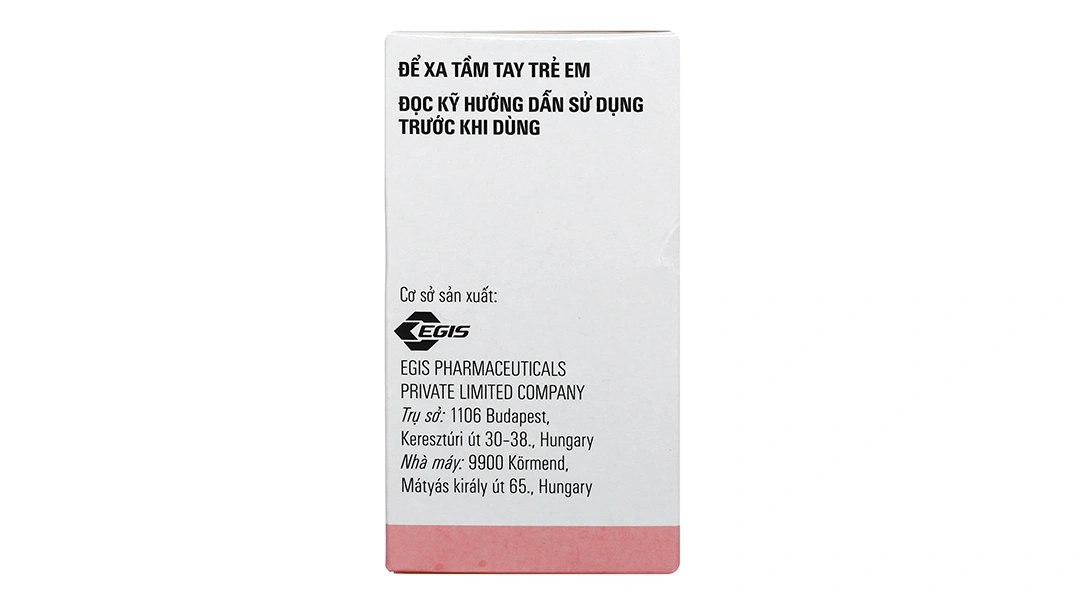 Piracetam-EGIS 1200mg trị triệu chứng của hội chứng tâm thần thực thể lọ 20 viên - 3