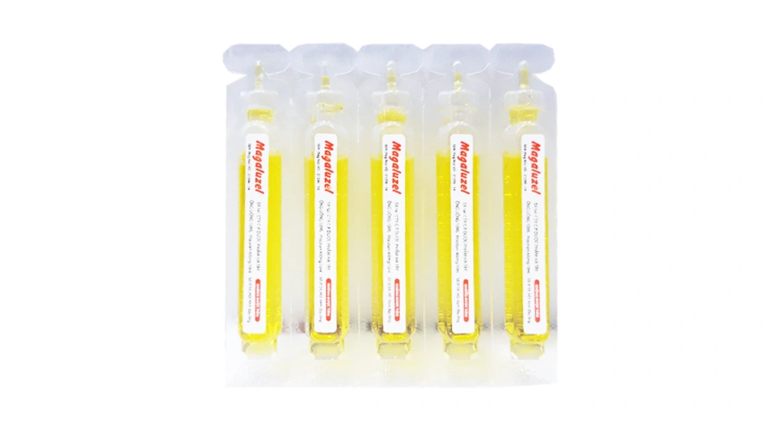 Dung dịch uống Magaluzel 400mg/10ml trị chóng mặt (20 ống x 10ml) - 1