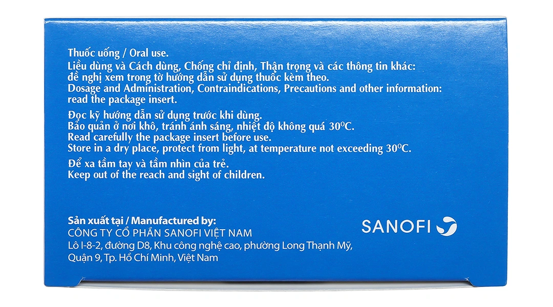 Nautamine 90mg chống say tàu xe (20 vỉ x 4 viên) - 3